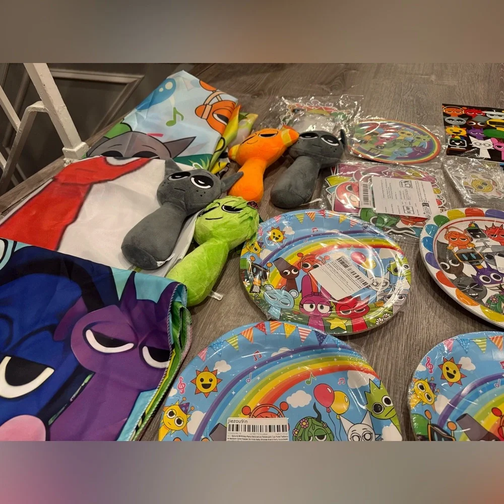 Sprunki birthday party supplies - Picture 5 of 10